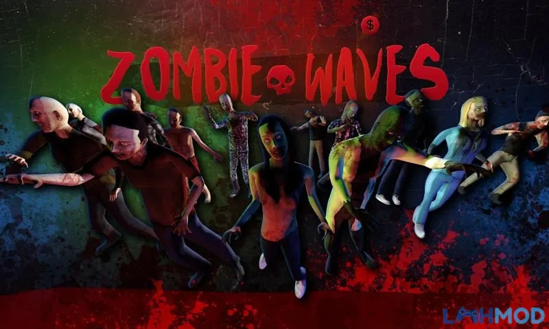 Game nhập vai Zombie Waves Mod với vô hạn tiền