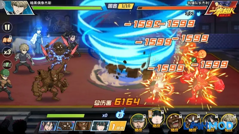 One Punch Man mở khóa tất cả