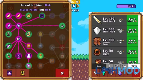Idle Slayer -Mod vô hạn tiền
