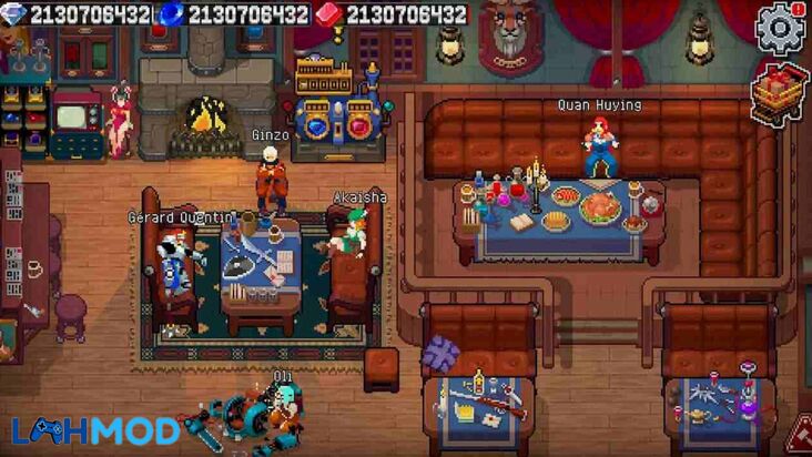 Bản game mod có nhiều tính năng mới