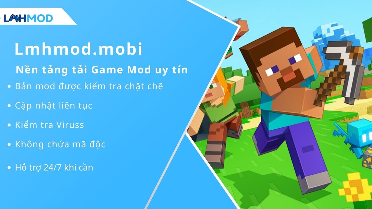 LMHMOD.MOBI là nền tảng tải game mod uy tín