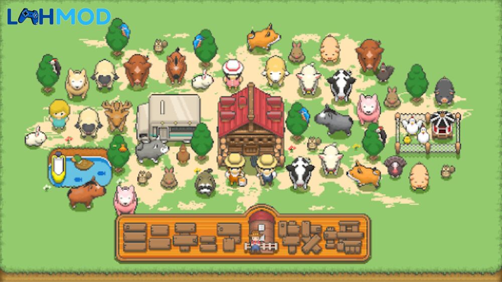 Game nông trại Mod Tiny Pixel Farm sở hữu đồ họa pixel nhỏ gọn