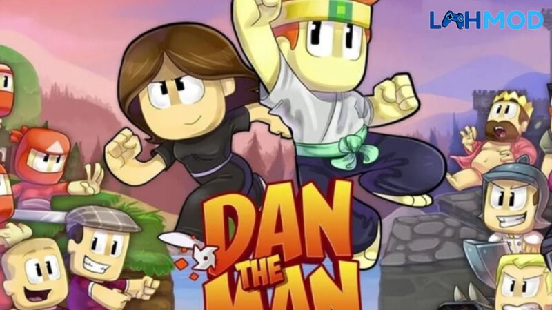 download game dan the man mod
