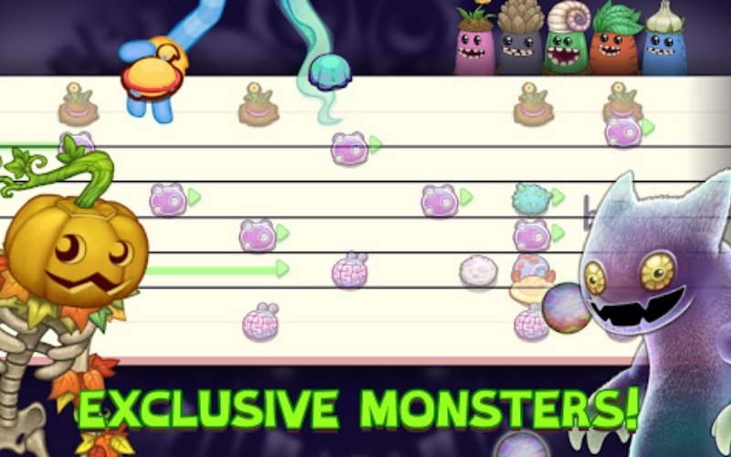 My Singing Monsters Composer là ứng dụng soạn nhạc độc đáo với dàn sinh vật vui nhộn