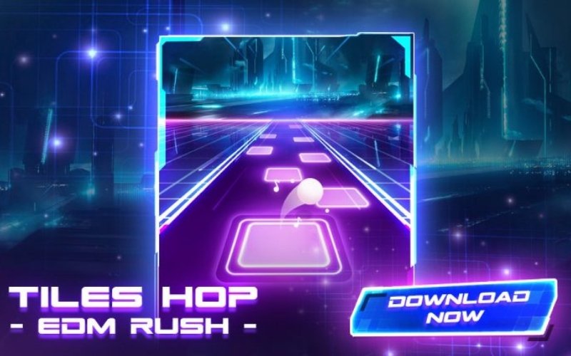 Tiles Hop Mod APK hỗ trợ tiền vô hạn và tùy chỉnh hiệu ứng theo sở thích